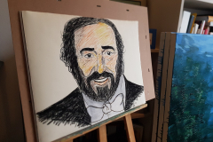 Portrait "Pavarotti"